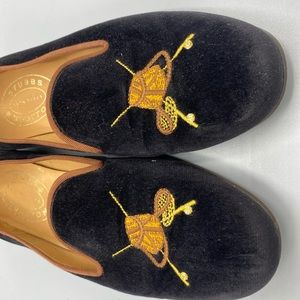 Stubbs and Wooten men’s embroidered slipper